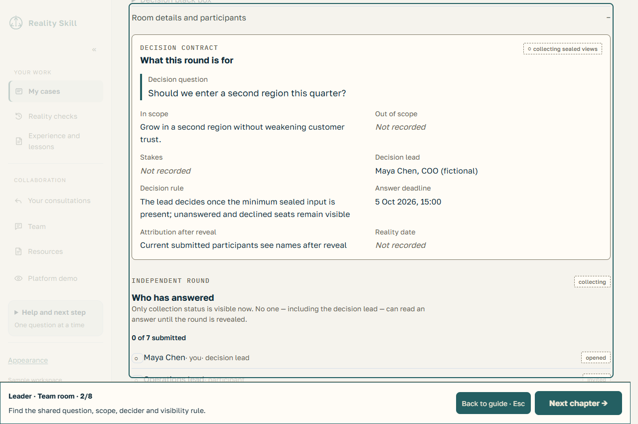 The choice looks narrow — screen from the fictional example